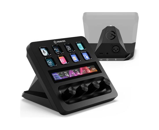 Straumēšanas kontrolieris Elgato Stream Deck + and XLR Dock