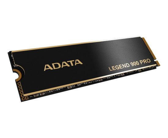 ADATA LEGEND 900 Pro 1 TB, SSD black/gold, PCIe 4.0 x4, NVMe 1.4, M.2 2280