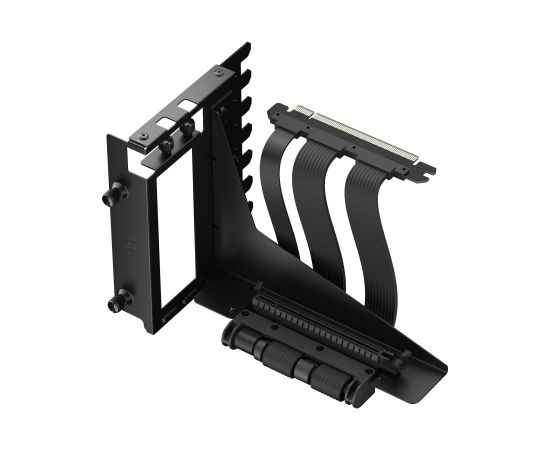 Fractal Design Flex 2 PCIe 4.0 x16 Black, bracket + extension cable (black, 19.5cm)
