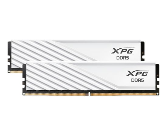 ADATA DDR5 - 32GB - 5600 - CL - 46 (2x 16 GB) dual kit, RAM (white, AX5U5600C4616G-DTLABWH, XPG Lancer Blade, INTEL XMP, AMD EXPO)