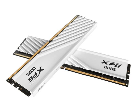 ADATA DDR5 - 32GB - 5600 - CL - 46 (2x 16 GB) dual kit, RAM (white, AX5U5600C4616G-DTLABWH, XPG Lancer Blade, INTEL XMP, AMD EXPO)