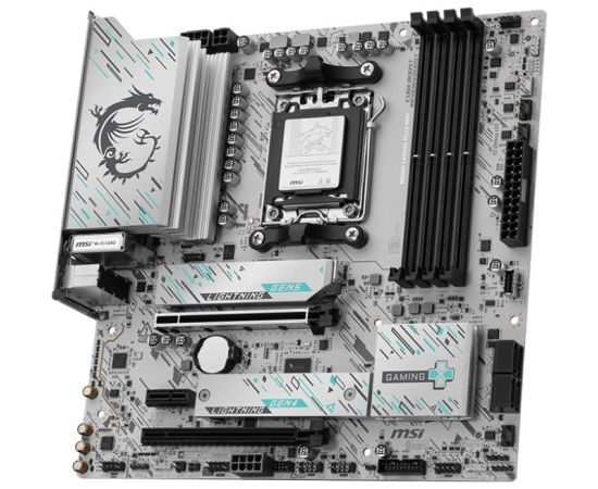 MSI B850M GAMING PLUS WIFI AMD B850 Socket AM5 micro ATX
