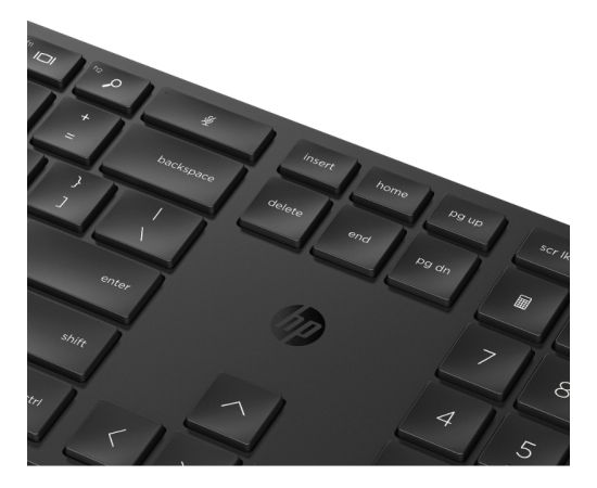 HP 655 Wireless Mouse Keyboard Combo - Black - US ENG / 4R009UT#ABB