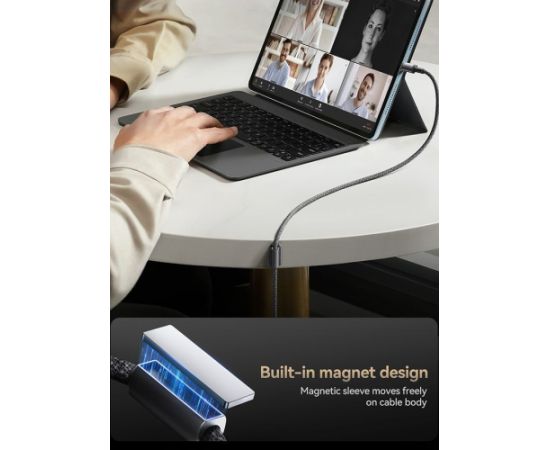 USB кабель Joyroom SA-50 USB-A to Lightning 3A 1.2m темно-серый