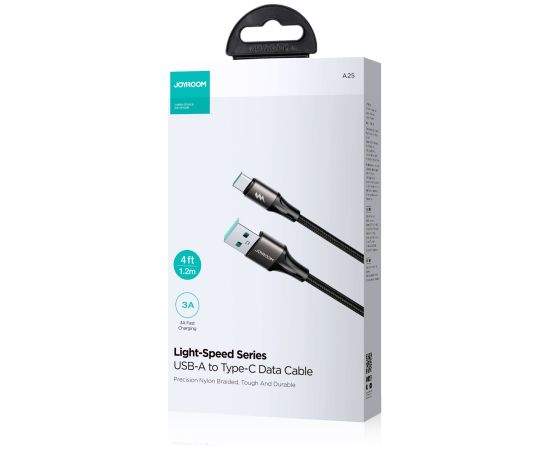 USB кабель Joyroom SA25-AL3 USB to Lightning 3A 2.0m черный