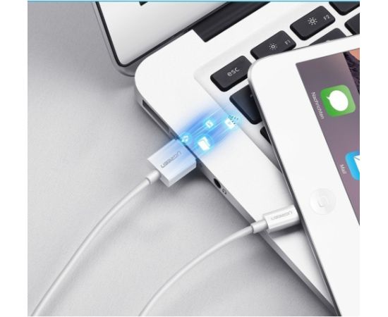 USB cable Ugreen US155 MFi USB to Lightning 2.4A 1.5m white