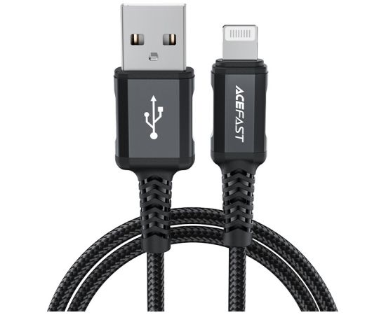 USB cable Acefast C4-02 MFi USB-A to Lightning 1.8m black