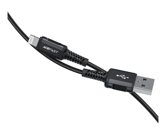 USB cable Acefast C4-02 MFi USB-A to Lightning 1.8m black