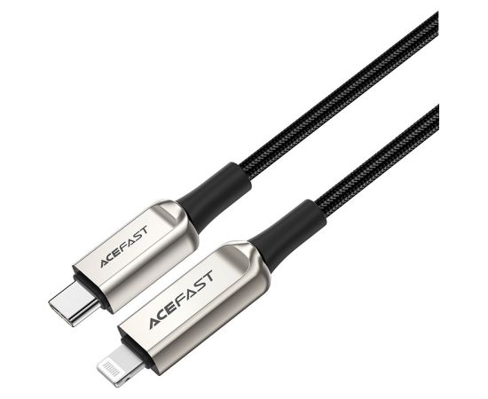 USB кабель Acefast C6-01 MFi PD30W USB-C to Lightning 1.2m серебристый
