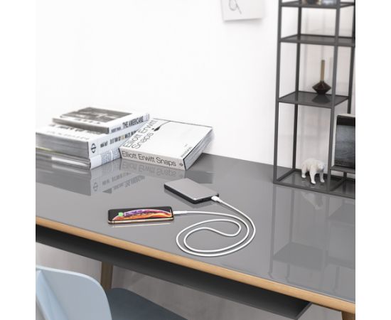 USB cable Borofone BX30 Lightning 1.0m silicone white