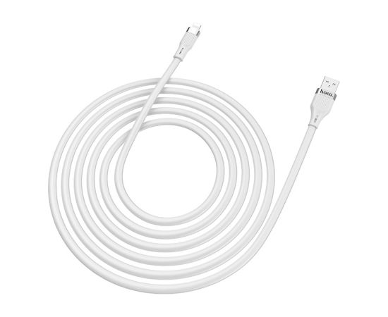 USB cable Hoco U72 Lightning 1.2m silicone white