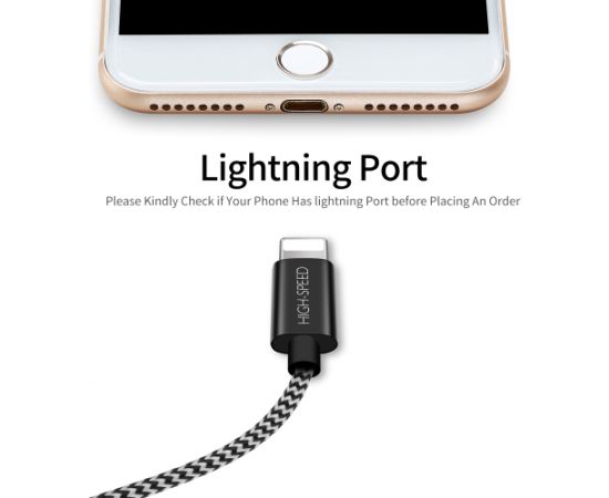 USB cable Dux Ducis K-ONE Lightning FastCharging 1.0m