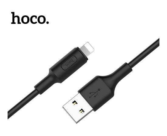 USB кабель HOCO X25 lightning 1.0m черный