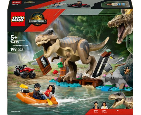 LEGO Jurassic World Ucieczka rzeką przed tyranozaurem (76975)