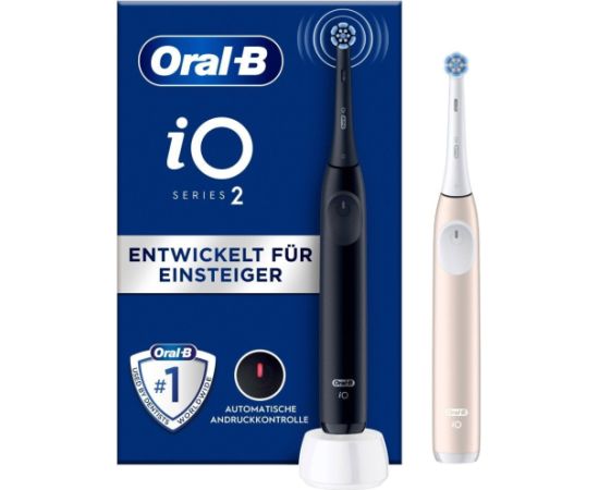 Oral-B iO Series 2 Night Black/ Calm Pink mit 2.Handstck