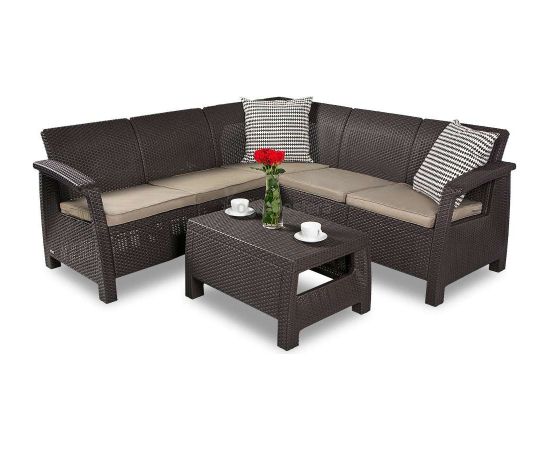 Keter 29202123599 Corfu Relax Set садовая мебель