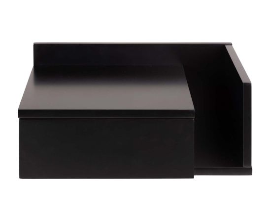 Bedside table ASHLAN 40x32xH16,5cm, black