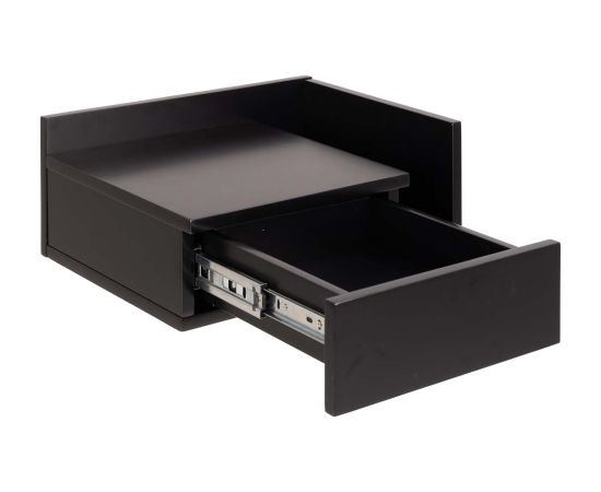 Bedside table ASHLAN 40x32xH16,5cm, black