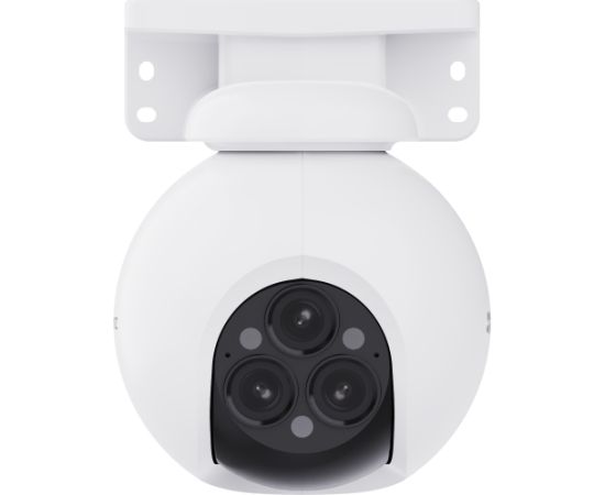 Ezviz H80 CS-H80f Āra 3x4MP Pan & Tilt 360° Gudra Wi-Fi Kamera MicroSD / Nakts redzamība Balts