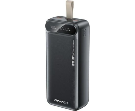 AWEI PowerBank PA-12 30000mAh 22,5W melns