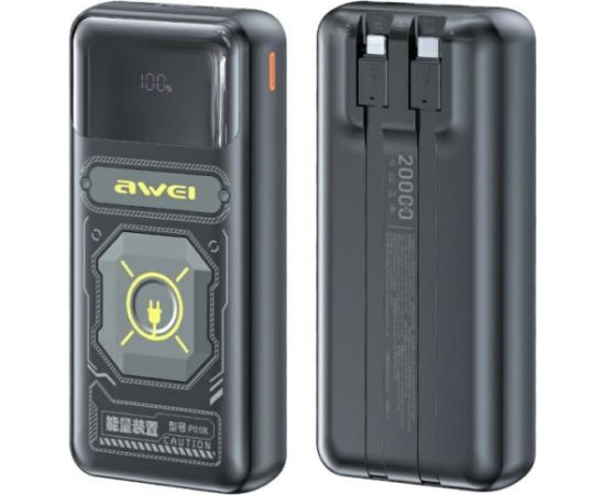 AWEI PowerBank P99K 20000mAh 22.5W черный