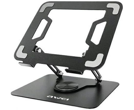 Вращающееся настольное крепление AWEI X46 для ноутбука до 16" black|black
