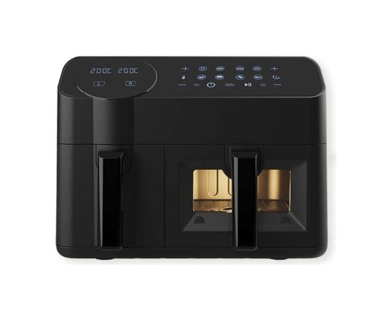 Maestro MR-760 Double deep fat fryer 3.5L+6L Black
