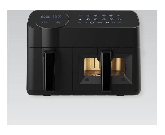 Maestro MR-760 Double deep fat fryer 3.5L+6L Black