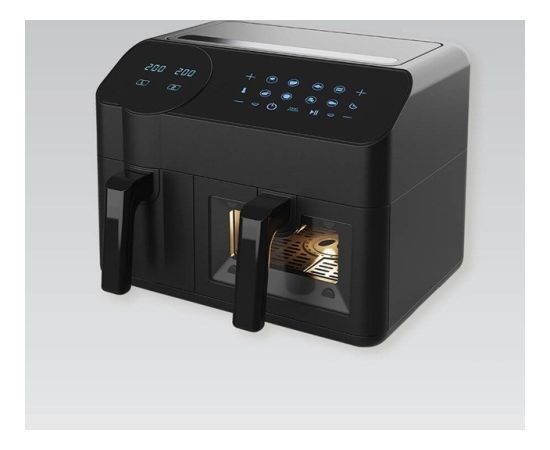 Maestro MR-760 Double deep fat fryer 3.5L+6L Black