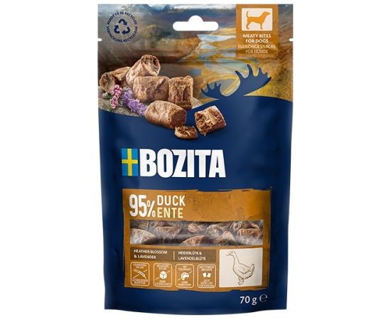 BOZITA Meaty bites Duck - dog treat - 70g