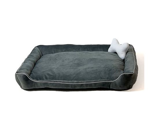 GO GIFT Lux graphite - pet bed - 95 x 70 x 9 cm