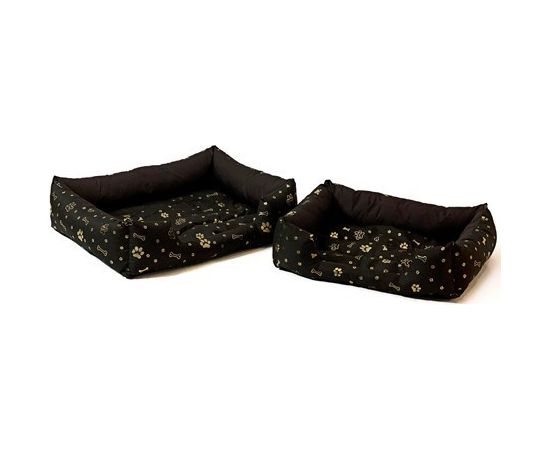 GO GIFT Dog bed L - brown - 65x45x15 cm