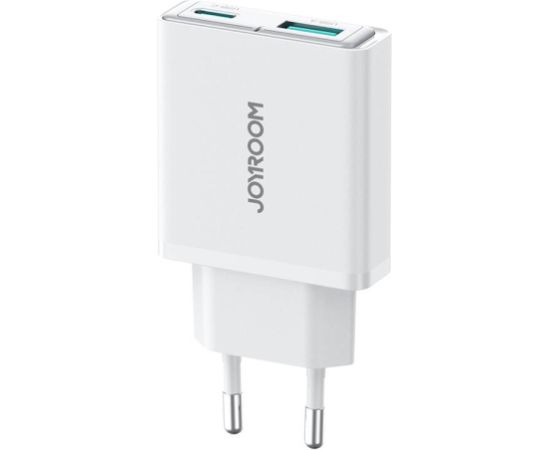 Joyroom mains charger JR-TCF14 (A+C) Super Slim 20W (white)