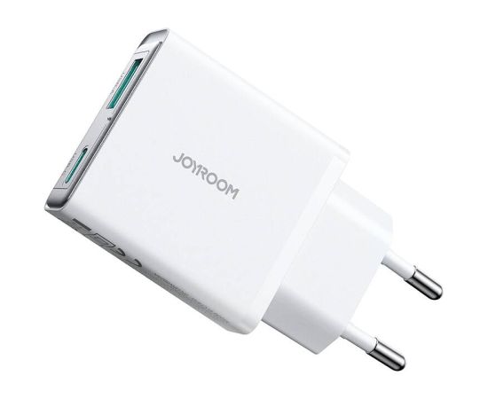 Joyroom mains charger JR-TCF14 (A+C) Super Slim 20W (white)