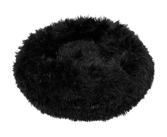Suņu guļvieta Springos PA0161, 40 cm, plīša, melna