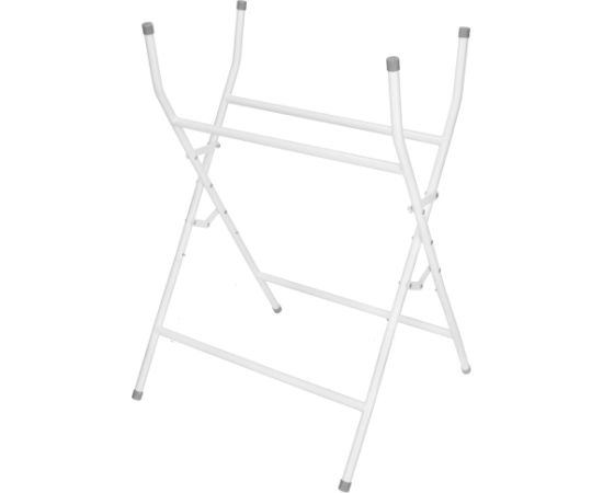 Bērnu vannītes statīvs Springos SB0064, augstums 86 cm, tērauda rāmis, balts