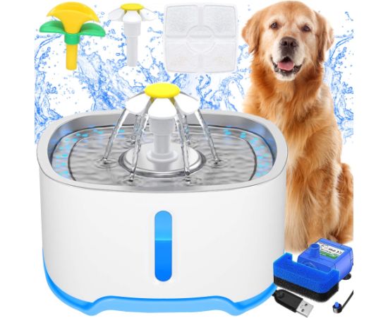 Диспенсер для воды для животных, кошек, собак Springos PA0313 2,5л