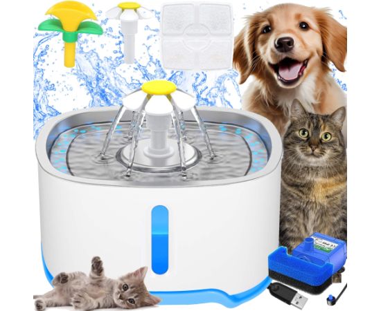 Диспенсер для воды для животных, кошек, собак Springos PA0313 2,5л
