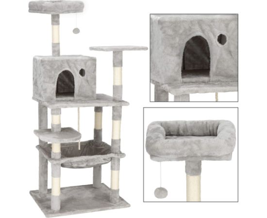 Многоуровневый кошачий домик Springos PA1049 145 cm