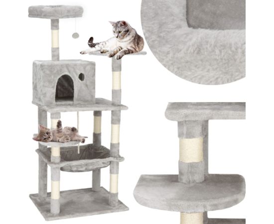 Многоуровневый кошачий домик Springos PA1049 145 cm