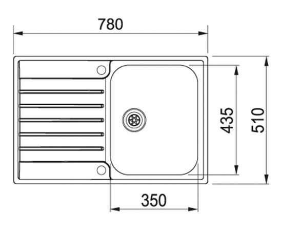 Franke Argos AGX 211-78 Nerūsējoša tērauda