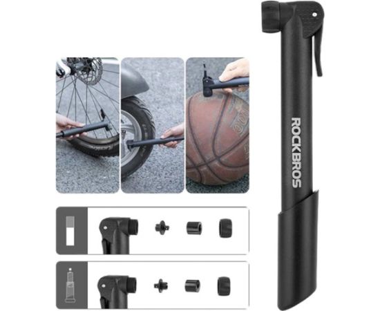 Rockbros 42520001001 Bicycle hand pump Black