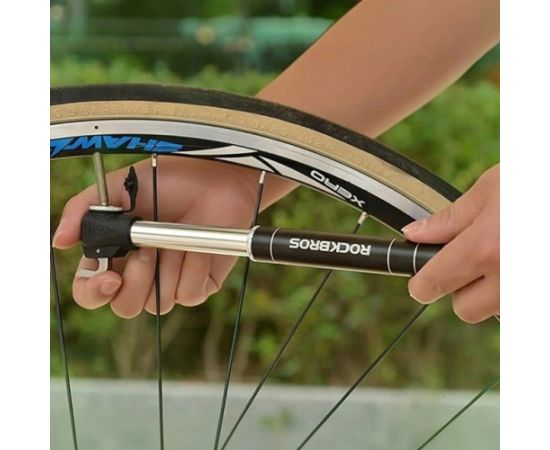 Rockbros JG-1040B Small bicycle pump Black