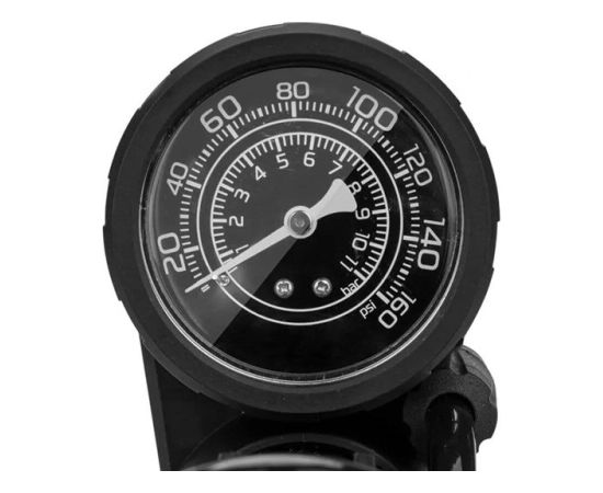 Rockbros 42610002001 Bicycle floor pump with pressure gauge Black