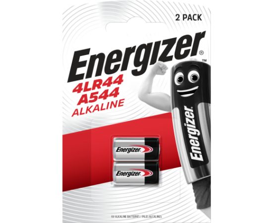 Sārmu baterija 4LR44 (476A) 6V 152mAh ENERGIZER 2gab blisterī