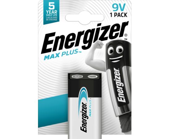 Sārmu baterija 6LR61 (1604) 9V Max Plus Energizer