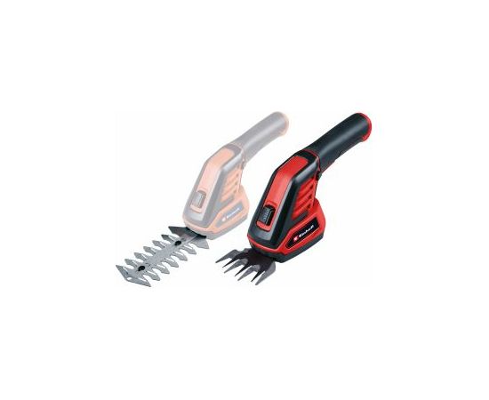 Dzīvžogu un zāles šķēres Einhell GC-CG 3.6/70 Li WT; 3,6 V; 1x2,0 Ah akum.