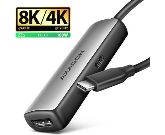 I/O ADAPTER USB-C TO HDMI/0.16M RVC-HI8KPD AXAGON