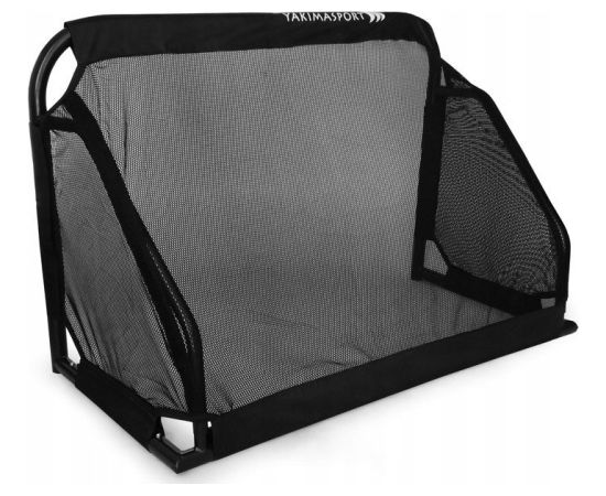 Yakimasport Siatka do bramki GIZA 1,2m x 0,8m | 120x80cm Żółty