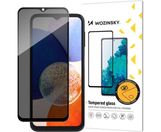 Wozinsky -  Wozinsky Privacy Glass Tempered Glass Samsung Galaxy A14 5G / Galaxy A14 with Anti Spy Privacy Filter